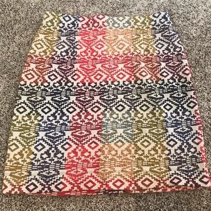 southwest  style skirt stretchy waist